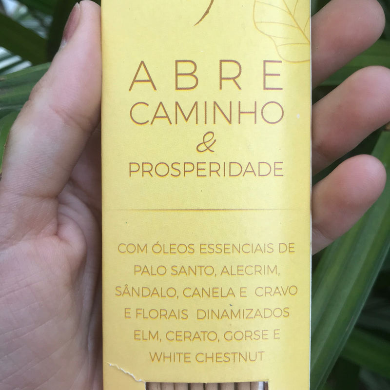 Incenso Natural e Vegano Abre Caminhos