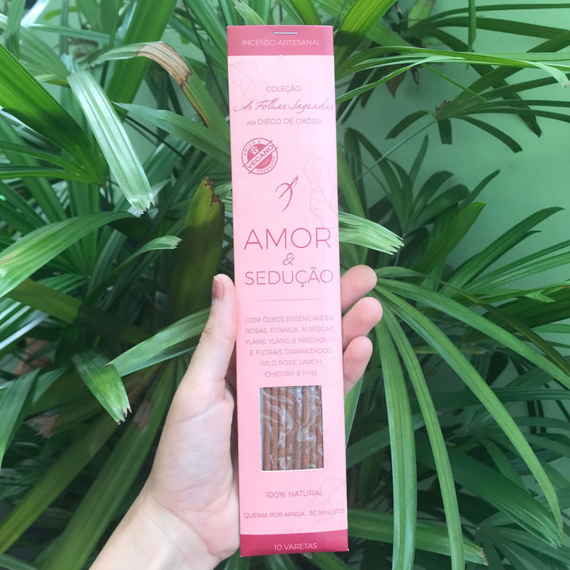 Incenso Natural e Vegano Amor&Sedução