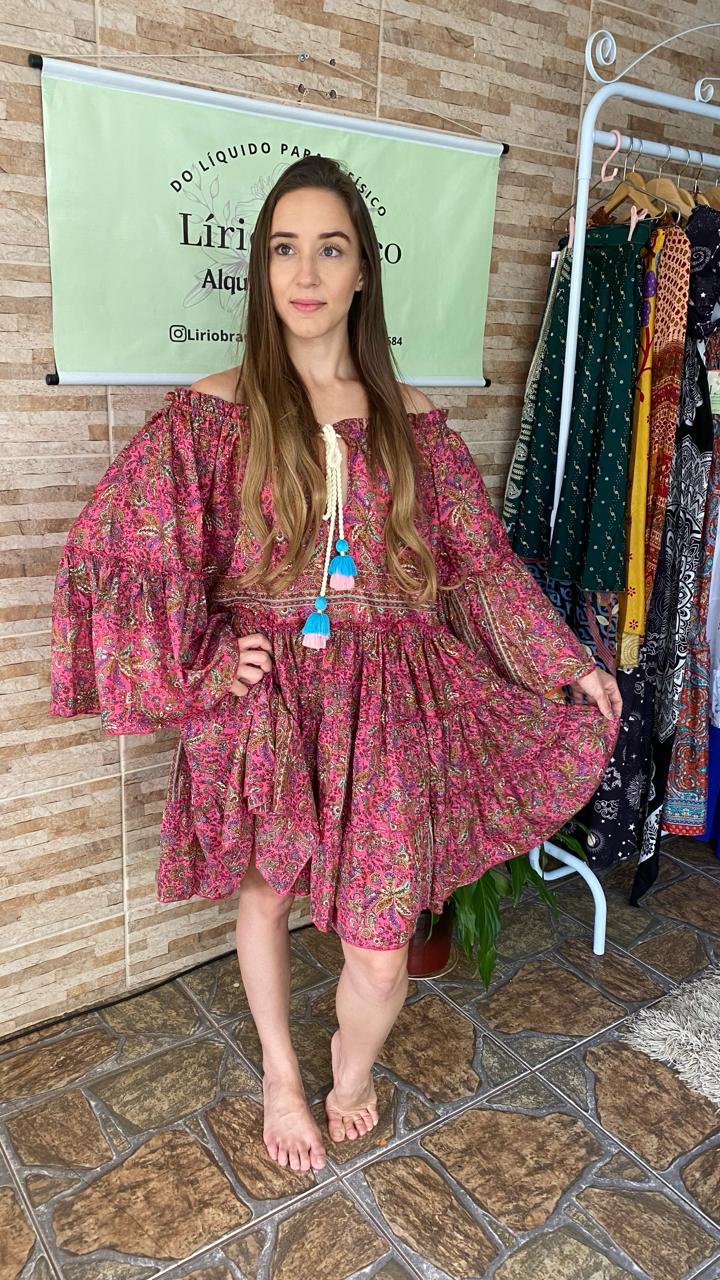 VESTIDO CURTO INDIANO : PARVATI